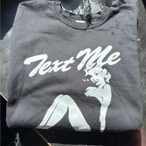 LONELY GHOST Black Sweatshirt